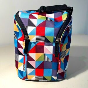 EUC Skip Hop Grab & Go Double Bottle Bag - Multicolored